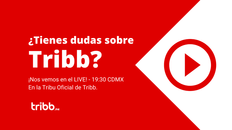 ¡Nos vemos hoy a las 19:30 hora CDMX! 👉 Preguntas y respuestas sobre Tribb 🔥