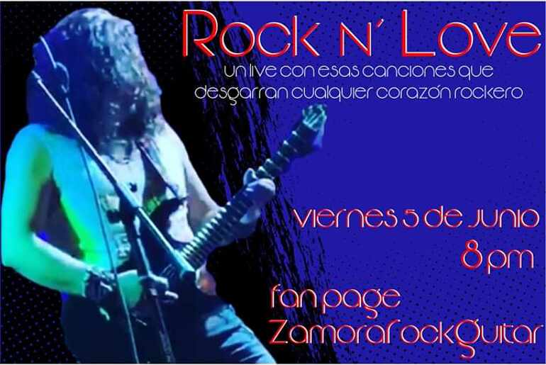 Rock N Love un Live con esas canciones para desgarrar cualquier corazón rockero