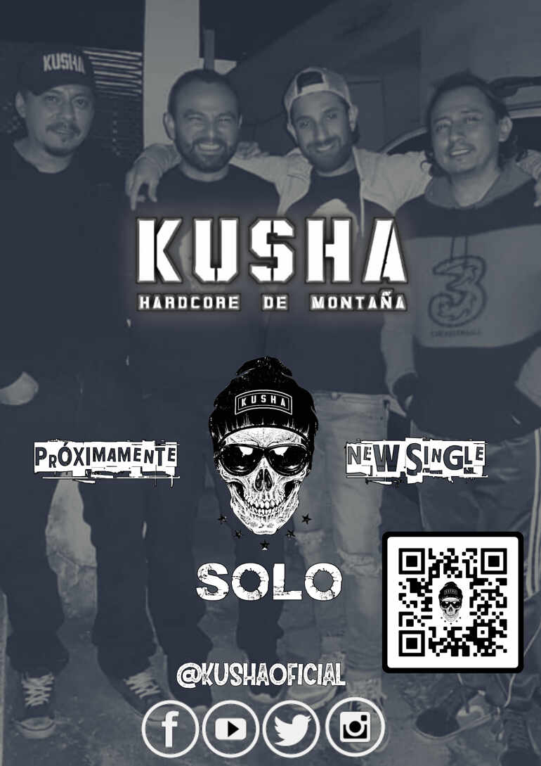 La banda nacional Kusha lanzará nuevo single próximamente  titulado "SOLO"