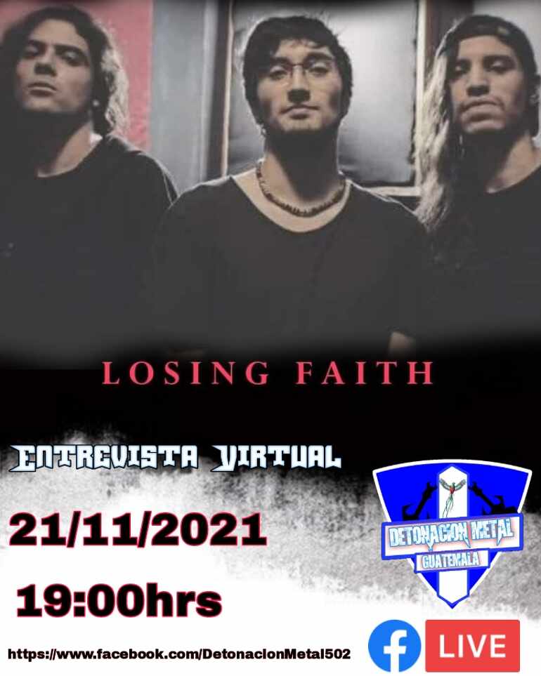 Entrevista Virtual Losing faigth MetalCore Guatemalteco