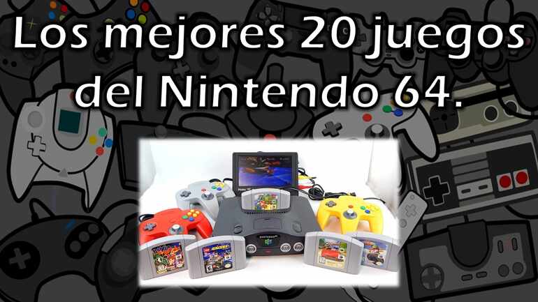 20 mejores juegos del Nintendo 64.