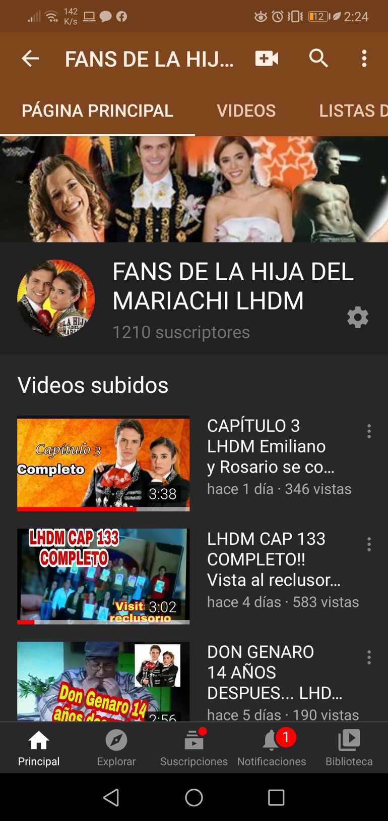 Presentación del canal y red social de FANS LHDM