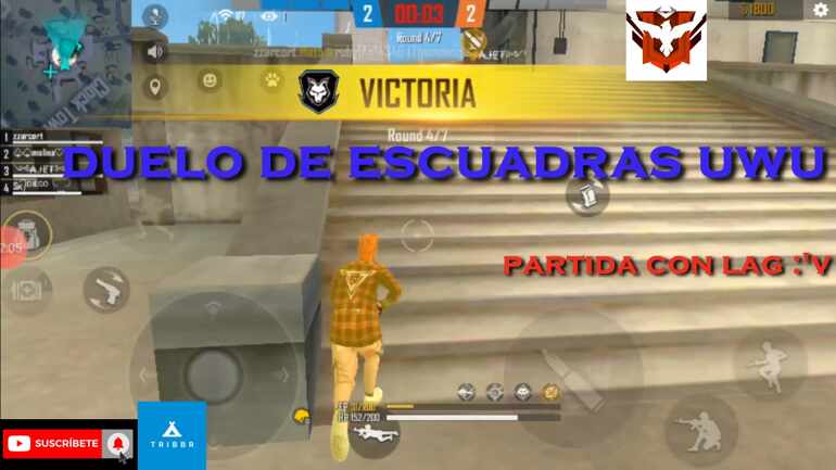 Duelo de escuadras con lag :'v