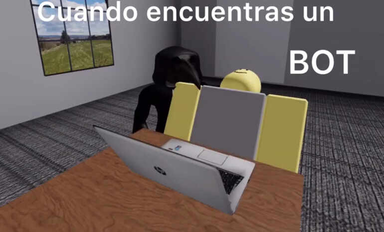 Cuando encuentras un BOT Video