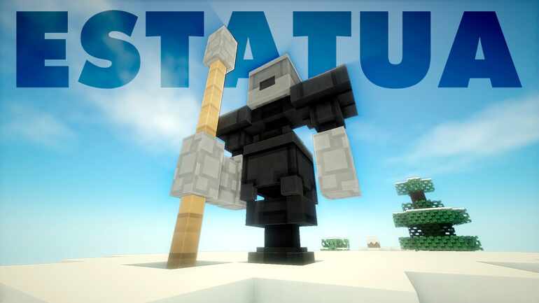 Como Hacer Un Saca Puntas Crea La Estatua El Saca Minecraft