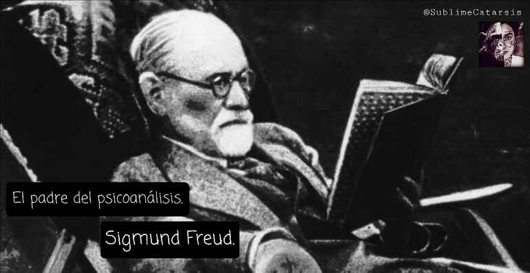 El padre del psicoanálisis. Sigmund Freud.