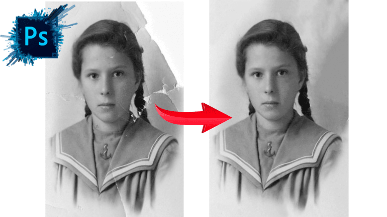 💠¿como colorizar una foto en blanco y negro con herramienta que no conocias en photoshop | 😏😁