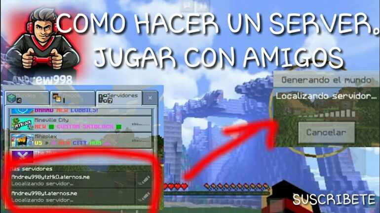 como aprender a crear  UN SERVIDOR DE MINECRAFT