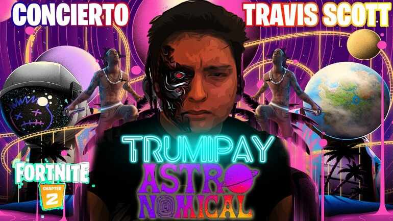 Asi fue el concierto de travis Fortnite