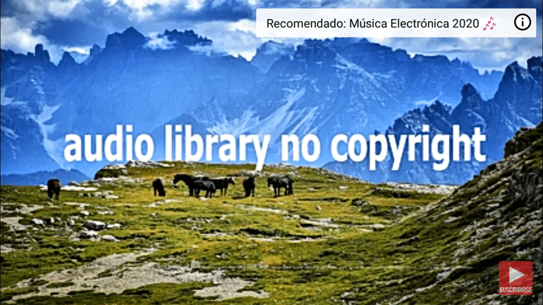 Audio Library la mejor música electrónica 🎶😎