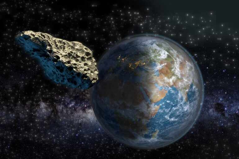 Un enorme asteroide pasará a toda velocidad por la Tierra en marzo