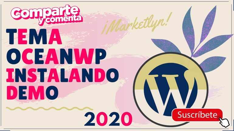 📌Instalando paginas DEMO ✔ tema OCEANWP  con wordpress 💯nivel emprendedor