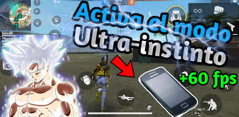 Como activar el modo ultra instinto de mi celular gama baja para jugar Free Fire sin lag