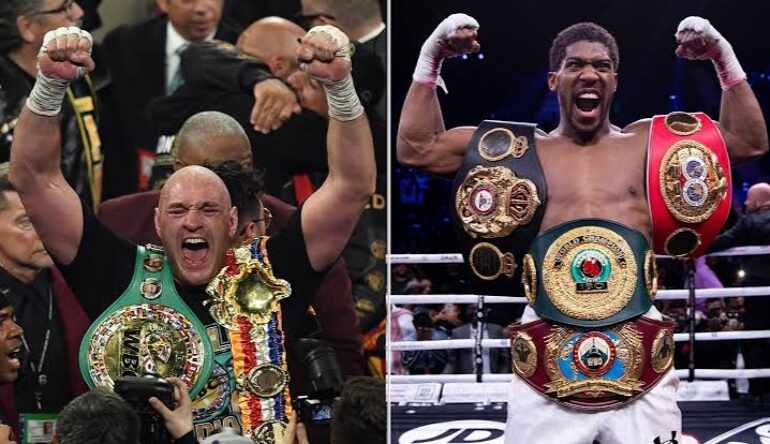 Tyson Fury a Anthony Joshua "Lo que quiero Ahora es aplastarte la cara superestrella" "