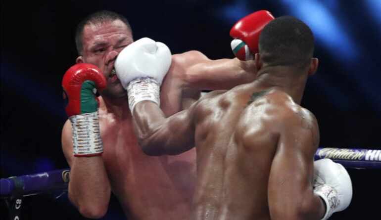 Anthony joshua Derrota por KO a Kubrat Pulev y se viene la Pelea contra Fury