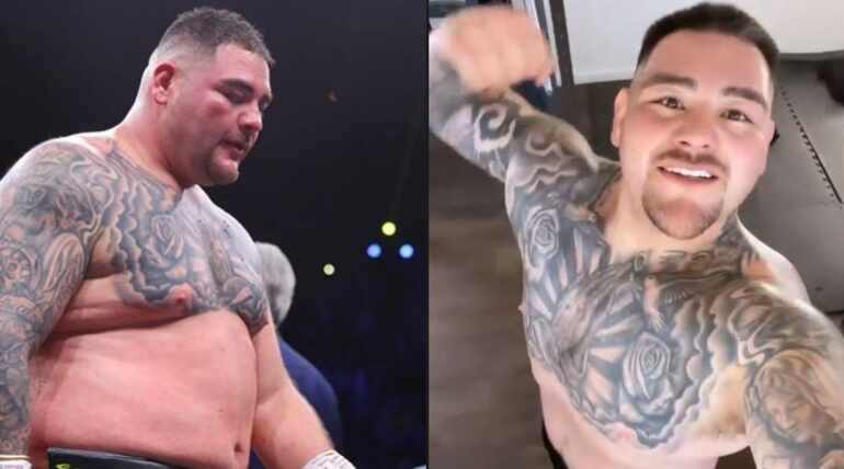 Andy Ruiz Jr y su impresionante Transformación antes de su pelea el 1 de Mayo