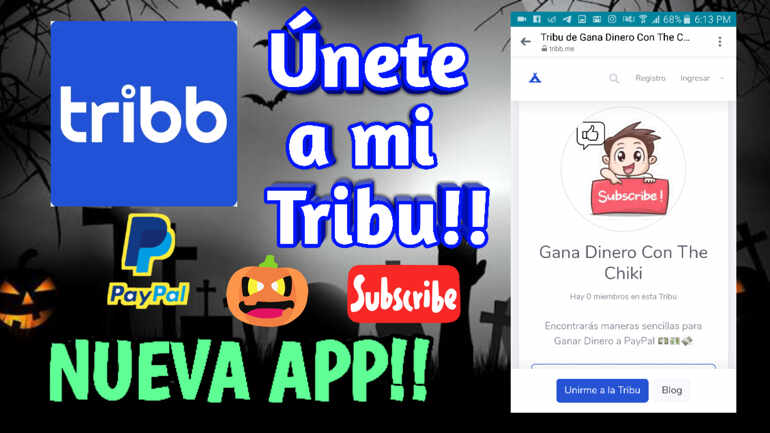 Tribb || NUEVA APP 💣💣 Gana Dinero Invitando Personas