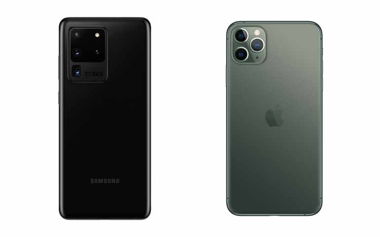 Galaxy S20 Plus vs. iPhone 11 Pro Max