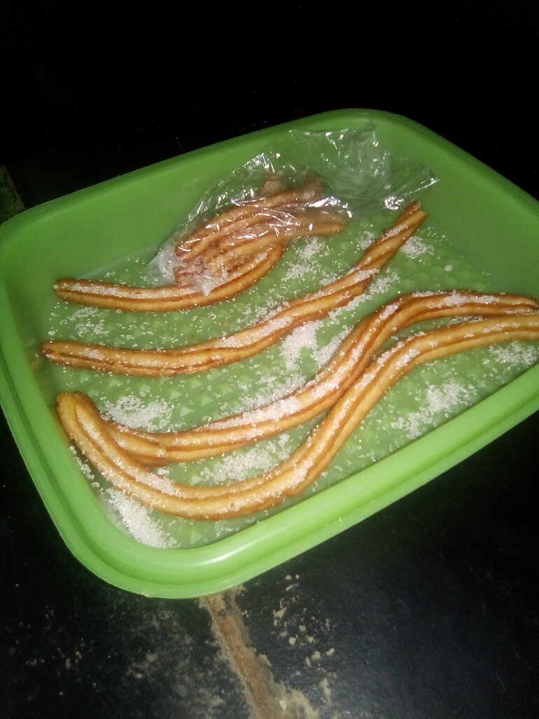 Churros con solo 3 ingredientes