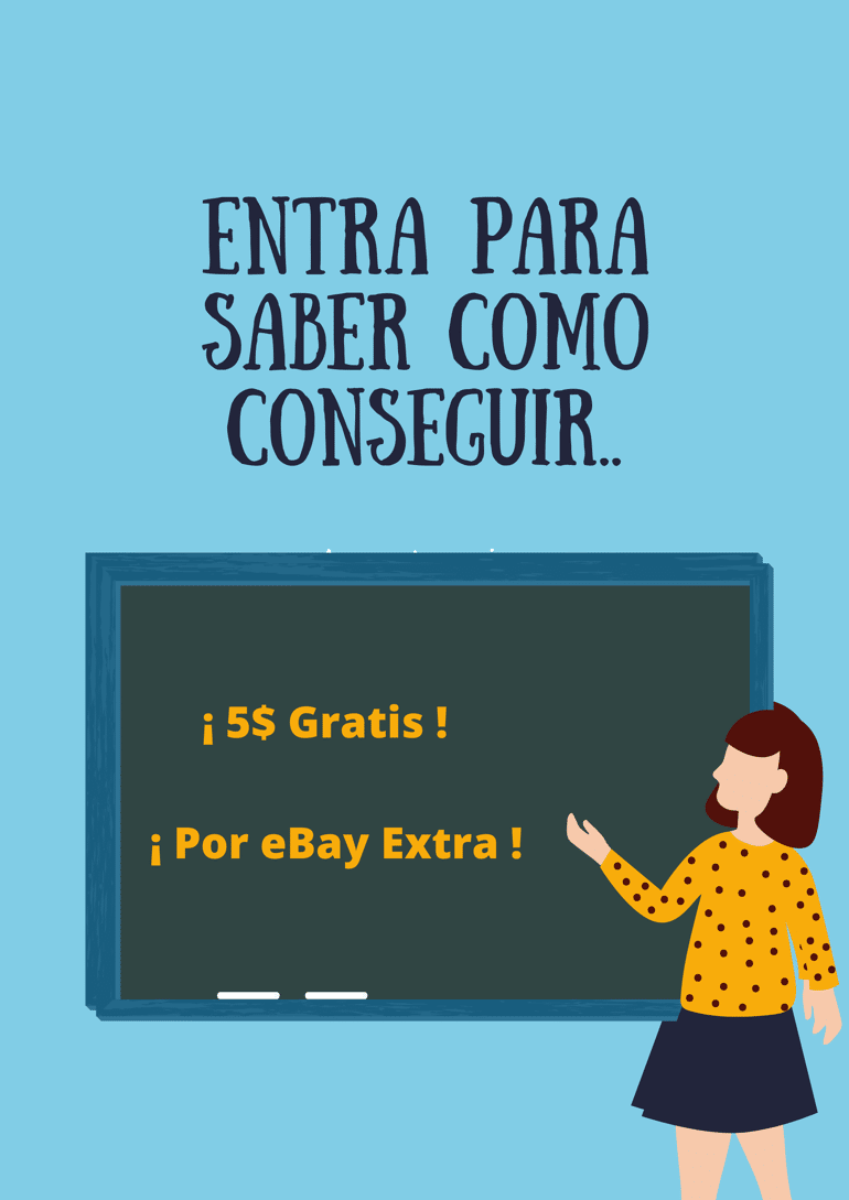 5$ GRATIS en eBay (producto GRATIS)