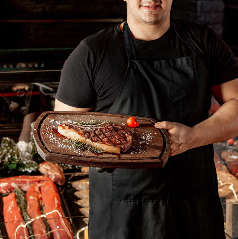 Carne asada en el horno