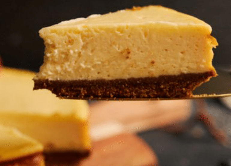 Tarta de arroz con leche y galletas maría